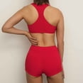 thumbnail image 5 of Cameland Fashion Women's Sexy Hanging Neck Swimsuit Set Solid Color Split Swimsuit Two Piece Set, 5 of 5