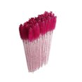thumbnail image 1 of 50 Pcs Brosses à Cils Jetables Maquillage Extension de Cils Rouge Rose, 1 of 9