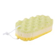 Binwennn Body Sponge For Shower Soft Scrubber For Shower Ergonomic Gentle Foam Sponge Bathroom Soft Bathing Towel With Wa Ve Texture Design For Family Bath Tub Brush Dish Squeegee Sponge Bottle