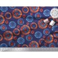 thumbnail image 2 of Soimoi Poly Georgette Fabric Brush Stroke Abstract Printed Craft Fabric by the Yard 52 Inch Wide, 2 of 3