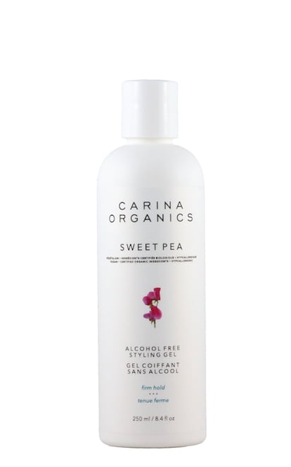 Carina Organics Gel Coiffant aux Pois Sucrés 250 ml