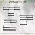 thumbnail image 3 of Outsunny Ensemble de 5 Bacs de Jardin Surélevés Bricolage Grands Bacs à Plantes en Acier, Gris, 3 of 9
