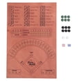 thumbnail image 2 of Tableau de Baseball, Jeu de Table de Bataille de Baseball Portable Facile à Apprendre avec Billes pour Réunions de Famille, 2 of 7