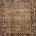 thumbnail image 1 of Ahgly Company Indoor Square Abstract Sangria Brown Southwestern Area Rugs, 4' Square, 1 of 6