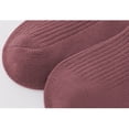 thumbnail image 4 of REDARER Girls' Ruffled Crew Socks - Soft Selvedge Cotton Socks for Winter/Autumn, Comfortable Mid-Calf Princess Socks, 4 of 5
