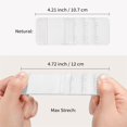 thumbnail image 3 of Wingslove Womens 6pcs-Pack Elastic Multi-Size Bra Extender Accessories Bra Band, 3 of 7
