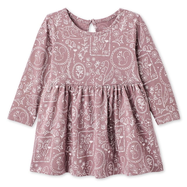 George Baby Girls' Long-Sleeve Dress