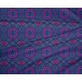 thumbnail image 4 of oneOone Polyester Tissu Lycra Floral Mandala Bloc Décor Tissu Imprimé BTY 56 Pouces de Large, 4 of 4