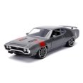 thumbnail image 2 of Jada 30530 1972 Plymouth GTX 440 Gris Métallique avec Rayure Rouge Bigtime Muscle 1-24 Voiture Miniature Moulée sous Pression, 2 of 3