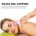 thumbnail image 2 of 4Pcs Beauty Health Anti Cellulite Suction Cans for Body Neck Face (Pink), 2 of 6