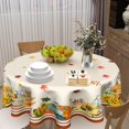 thumbnail image 3 of Nappe Citrouille d'Automne Ronde 60 Pouces Action de Grâce Feuille d'Automne Nappe Lavable Tournesol Feuilles d'Érable Récolte Housse de Table Décorative pour Maison Cuisine Salle à Manger Intérieur Extérieur Fête Pique-Nique, 3 of 6