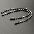 thumbnail image 4 of Unique Bargains Stainless Steel Logo Bead Ball Chain Keychain Connector 4 Inche Long 100pcs, 4 of 6