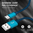 thumbnail image 4 of [2 Pack] Micro USB Cable 4FT, ROFAY USB A Male to Micro USB Sync Charging Android Phone Charger Cable Compatible with PS4, Galaxy S7 Edge/S7/S6,Note 5 4, Black, 4 of 6
