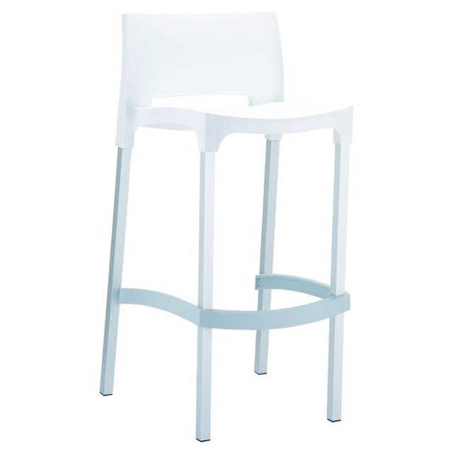 Compamia Gio Tabouret de Bar d'Extérieur 29,5 Po Blanc