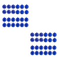 thumbnail image 2 of Transemion 24pieces Effective Decoration Balls Easy To Christmas Essentials Durable blue 2Set, 2 of 6