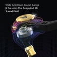thumbnail image 4 of Earbuds Wired Headphones Translucent Cell Phone Wired Earbuds Environmentally Friendly Fire Retardant Material Wired Headphones In-Ear Stereo In-Line Headphones Fire with Fire, 4 of 9