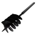 thumbnail image 3 of Ground Drill with Handle Auger Bit 200 mm Three Spirals Steel Black, 3 of 4