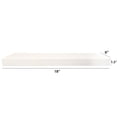 thumbnail image 3 of Hometrends 18 inch White  Floating Shelves - 2 PC Set, 3 of 8