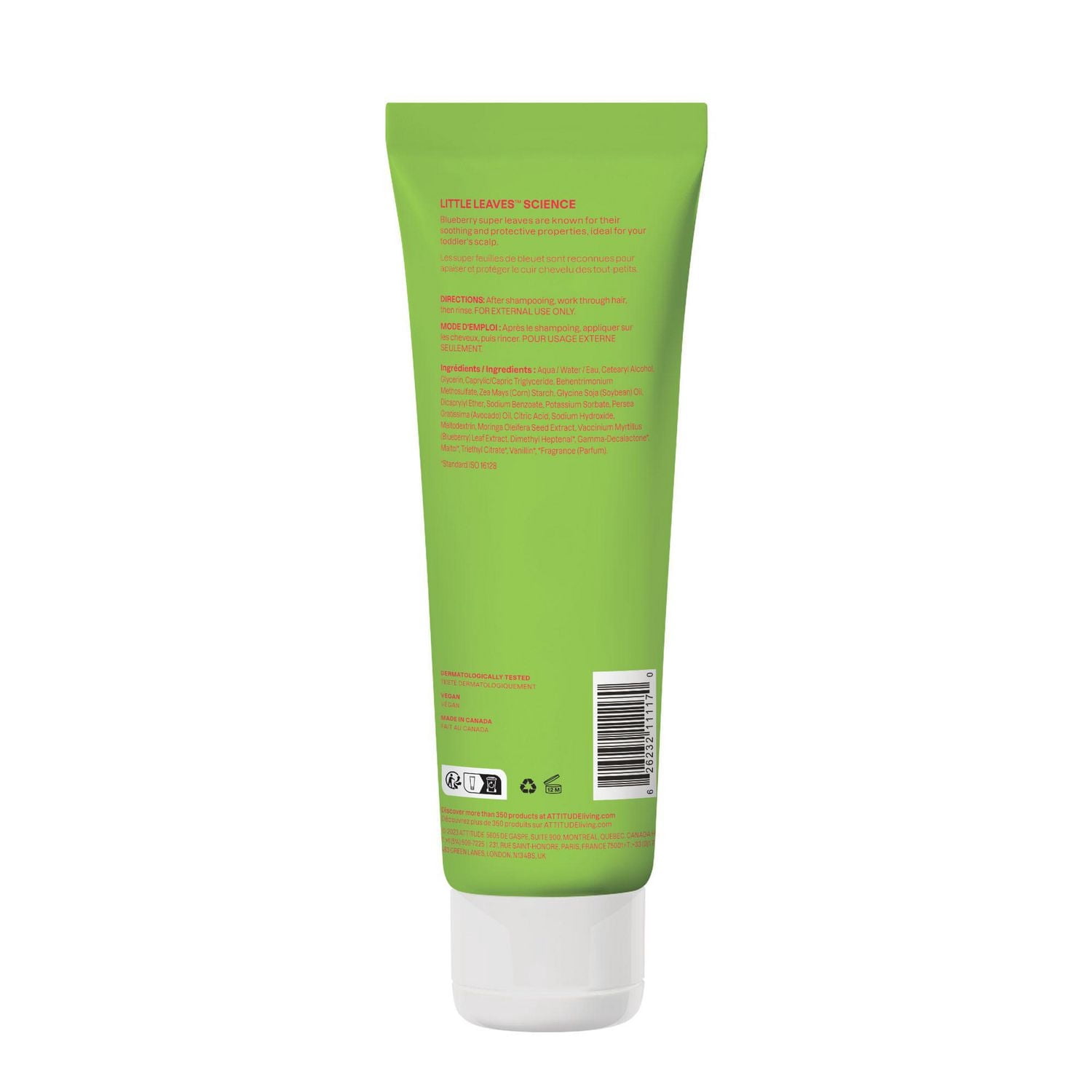 ATTITUDE little leaves, Revitalisant, Melon d'Eau & Coco