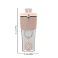 thumbnail image 3 of On Whey Protein,Protein Mixing Bottle 24 Protein Bottle with Mixing Ball Mixing Bottle Protein Bottle Portable Pre Exercise Whey Protein Beverage Cup,Protein Bottles Shakers, 3 of 9