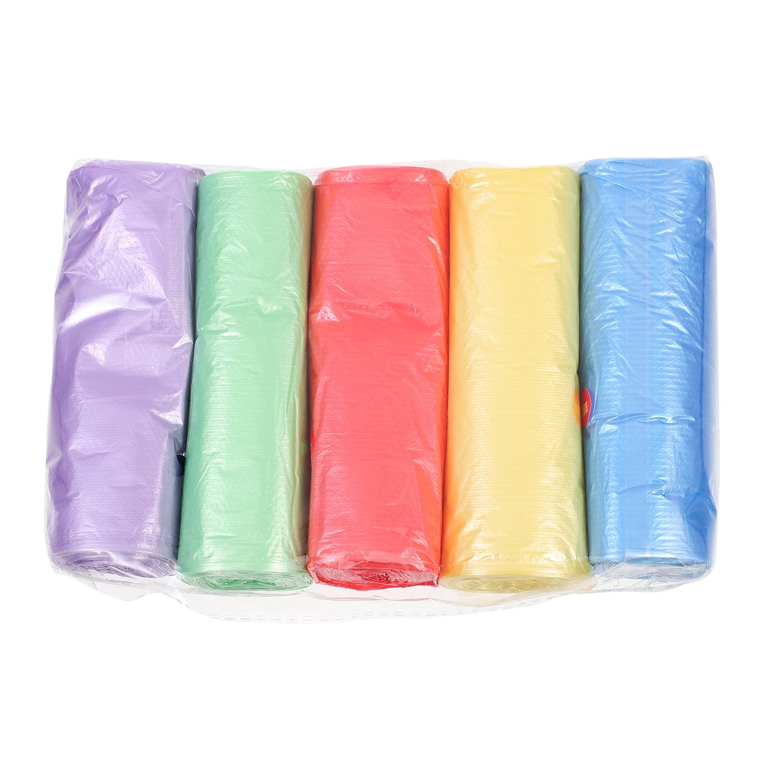 y 125Pcs Small Trash Bags Colorful Trash Bag Small Garbage Bag Bedroom Trash Holder