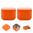 thumbnail image 3 of Shisuyan Support de Rangement en Fer-Blanc Orange 2 Pcs 2.2x2.2in, 3 of 9