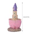 thumbnail image 2 of Transemion Aquarium Polyresin Castle Cave Ornament Fish Tank Decoration Accessories 1Set, 2 of 6