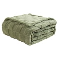 thumbnail image 1 of 28x39 Inch Cooling Blanket Cold Blankets Textured Thickened Checkerboard Blanket Super Soft Throw Blankets Reversible Double Cooling Blanket for Sofa Chair Bed Travel and Living Room, 1 of 9
