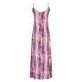 thumbnail image 5 of Ovzne Robes d'Été pour Femmes Robe pour Femme Robes d'Été pour Femmes Imprimé Sans Manches Col Rond Robe Décontractée Robes Robe d'Été Imprimée Liquidation, 5 of 5