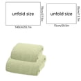 thumbnail image 3 of Extra Large Bath Towel Set Of 2 Oversized Bath Sheet Super Soft Absorbent Bathroom Towel Set Microfiber Dry Shower Towel For Hotel Bath Gym, Czzoypi Extra Large Bath Towel Set, 3 of 6