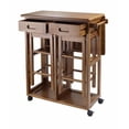 thumbnail image 4 of Winsome Suzanne 3-Pc Space Saver Set, Teak, 4 of 6