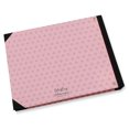 thumbnail image 3 of Darling Souvenir Pink Baby Footprint & Stars Printed Hardbound Cover PersonalizedGuestbookFor Baby ShowerGuestSign InBookRegistry-9 x 12 Inches, 3 of 4