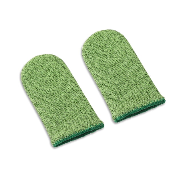 tamizeot 2 Pieces Fingertip Mobile Gaming Sleeves Seamless Smartphones Game Controllers Set Boys Hand Accessories No.01 1Set
