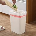 thumbnail image 5 of Jinsinto Gallon Drawstring Garbage Bags, Trash Bag, Clear 45cm*50cm 15pcs/roll, 5 of 5