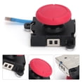 thumbnail image 3 of Joystick Thumb Stick, Wear Resistant Easy To Replace Portable Lightweight Compact Joystick Replacement  for Switch Joycon Controller Black,White,Blue,Red, 3 of 7