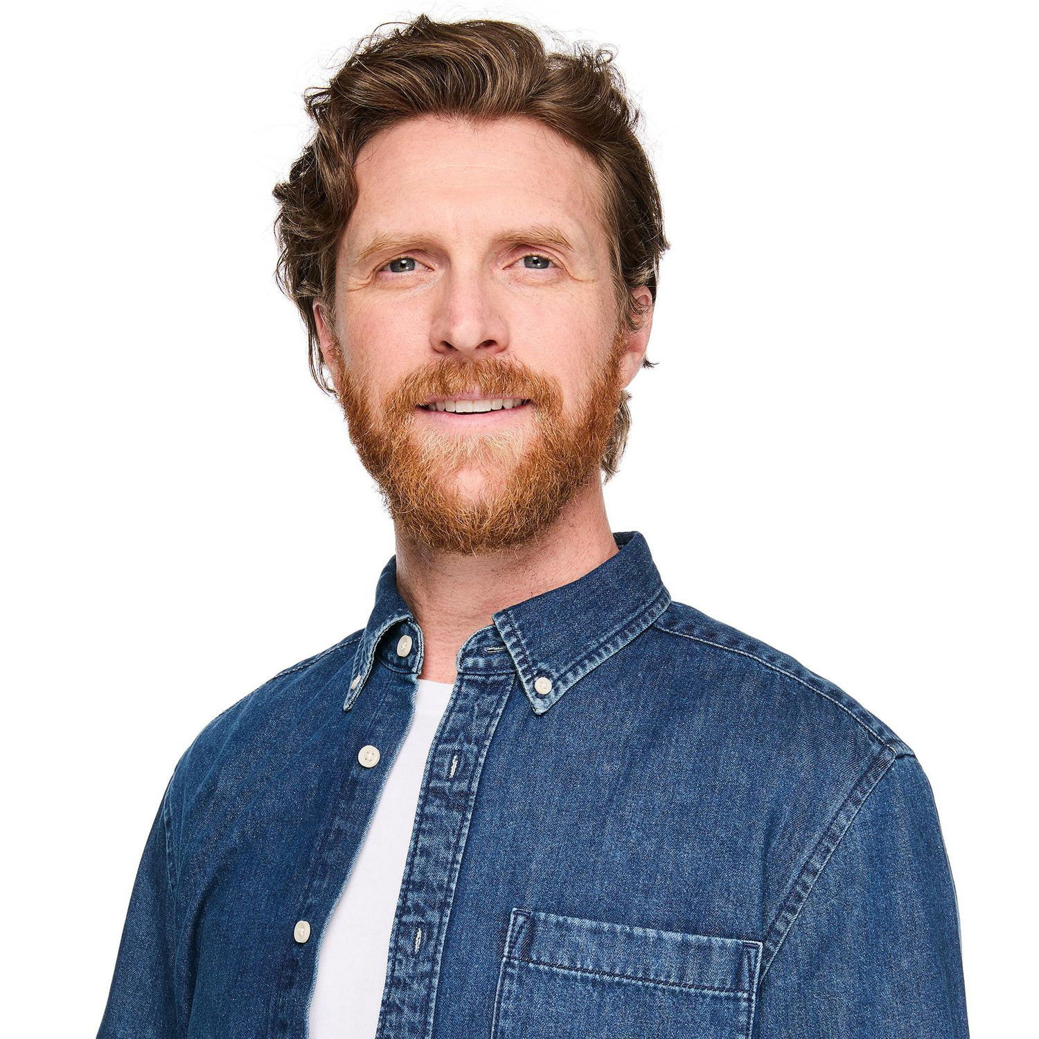 George Men's Denim Shirt