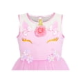 thumbnail image 4 of Girls Dress Unicorn Holiday Pink Tulle Princess Party 10 Years, 4 of 7