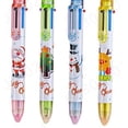 thumbnail image 3 of RYRDWP 6 Couleur Stylo à Bille de Noël Pousser Type Marqueur Multifonction Couleur 2ML, 3 of 3
