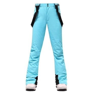 Pantalon de Neige pour Femmes Imperméable Isolé Femmes Imperméable Isolé Pantalon à Bretelles de Planche à Neige Salopette de Ski de Neige