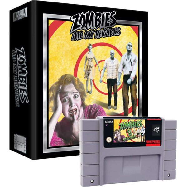 Zombies Ate My Neighbors Édition Collectors Chariot Gris (Limited Run Games) (SNES)