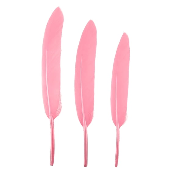 Dvkptbk The Simulation Feathers 50Pc Feather Small Straight Knife Colored Feather Kindergarten Diy Home & Garden