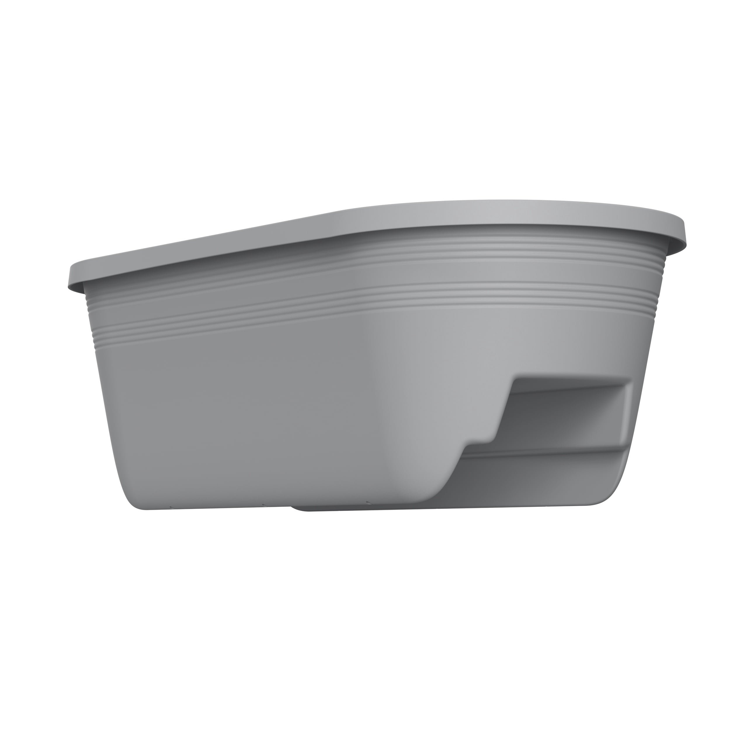 Jardinière de fenêtre Mainstays de 61 cm (24 pouces) en plastique - Gris