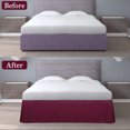 thumbnail image 3 of Pleated Bed Skirt Classic Tailored Styling Dust Ruffled Hotel, 3 of 13