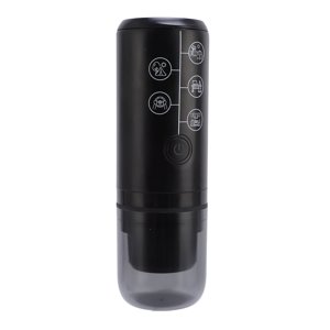 17Bar Cordless Design Pressure Coffee Maker with 2600mAh Battery for Travel, Camping, Portable Electric Coffee Machine, Simple and Efficient, Powder and Capsules Compartment