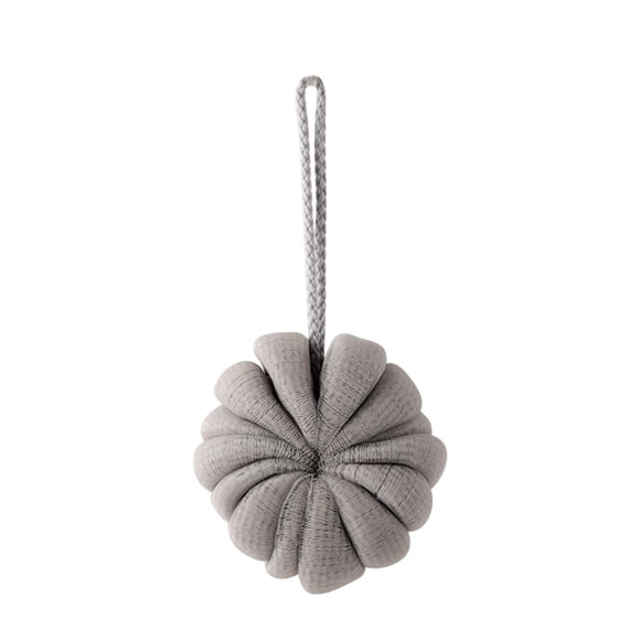 TopLLC Bath Shower Loofah Sponge, Fine Mesh Exfoliating Shower Pouf Flexible Bath Ball with Hanging Rope, Deep Cleaning Back Scrubber Sponge Body Wash Puff Bathing Accessories for Men and Women