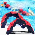 thumbnail image 4 of Kids' Inflatable Waist Float Belt with Buckle - Orange Swimming Training Aid for Children, Durable Universal Water Sports Equipment for Safe & Fun Swimming Practice, Easy-to-Use Beginner-Friendly, 4 of 6
