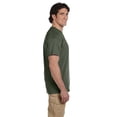 thumbnail image 3 of Fruit Of The Loom T-Shirt à Col Rond à Manches Courtes en Coton HD pour Hommes, m, Vert Militaire, 3 of 3