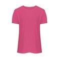 thumbnail image 4 of Timegard Hauts pour Femmes Col Rond Manches Courtes en Maille Bouffante Confortable Été Décontracté Ample Chemise Haut Blouse, 4 of 5