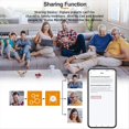 thumbnail image 2 of Tuya Zigbee Smart Vibration Sensor Tilt Detector Home Security Protection Smart Life App Real-Time Monitor Alarm,1x Smart Vibration Sensor,White, 2 of 8