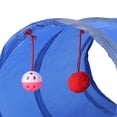 thumbnail image 4 of Jouet Tunnel pour Chat, Design Pliable, Jouets Tunnel en Acier, Jouets Interactifs Robustes pour Chaton, Petite Taille et Pratique à Ranger, Ensemble de Jouets pour Intérieur, 4 of 7